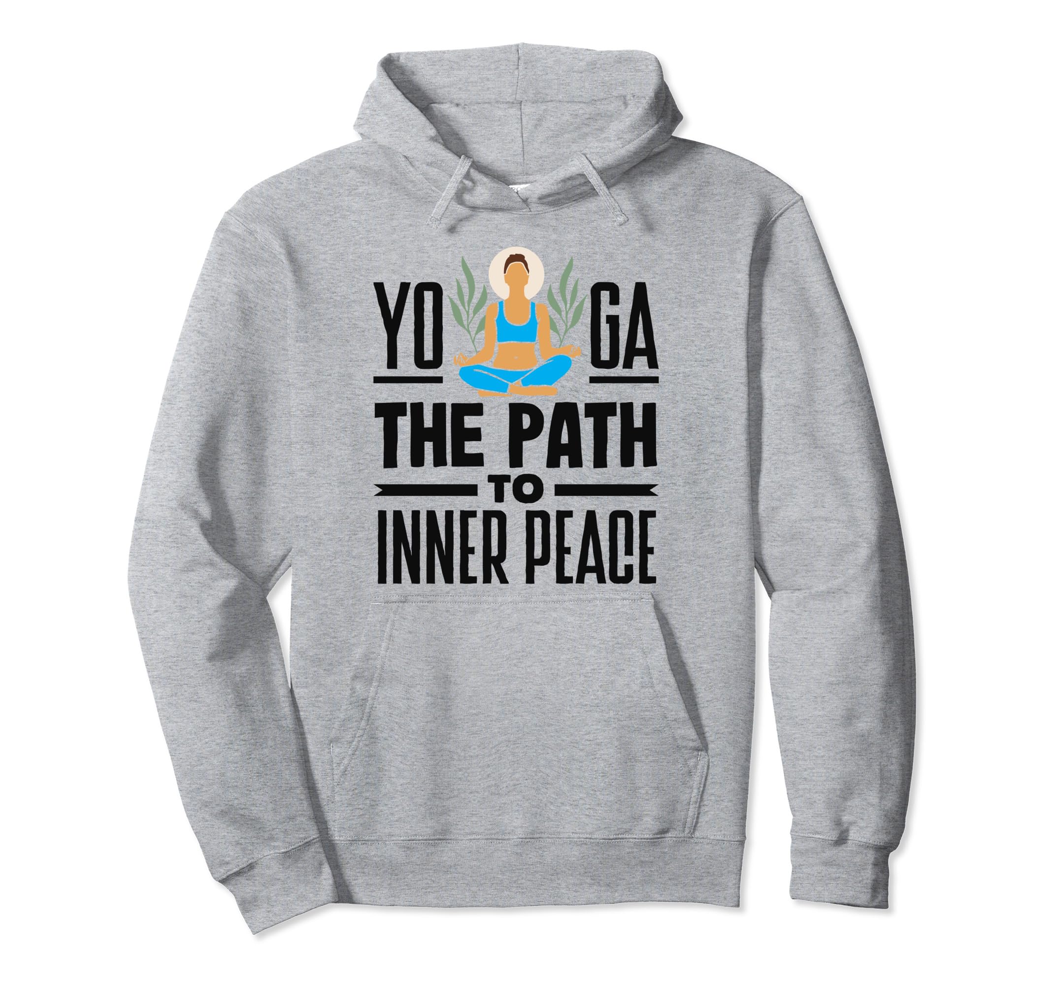Morning Meditation Bliss Yoga Hoodie - Novelty Apparel for Adults - T-Shirt, Sweatshirt, Hoodie