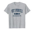 West Springfield Massachusetts Ma T-Shirt - Casual Everyday Wear Unisex - T-Shirt, Sweatshirt, Hoodie