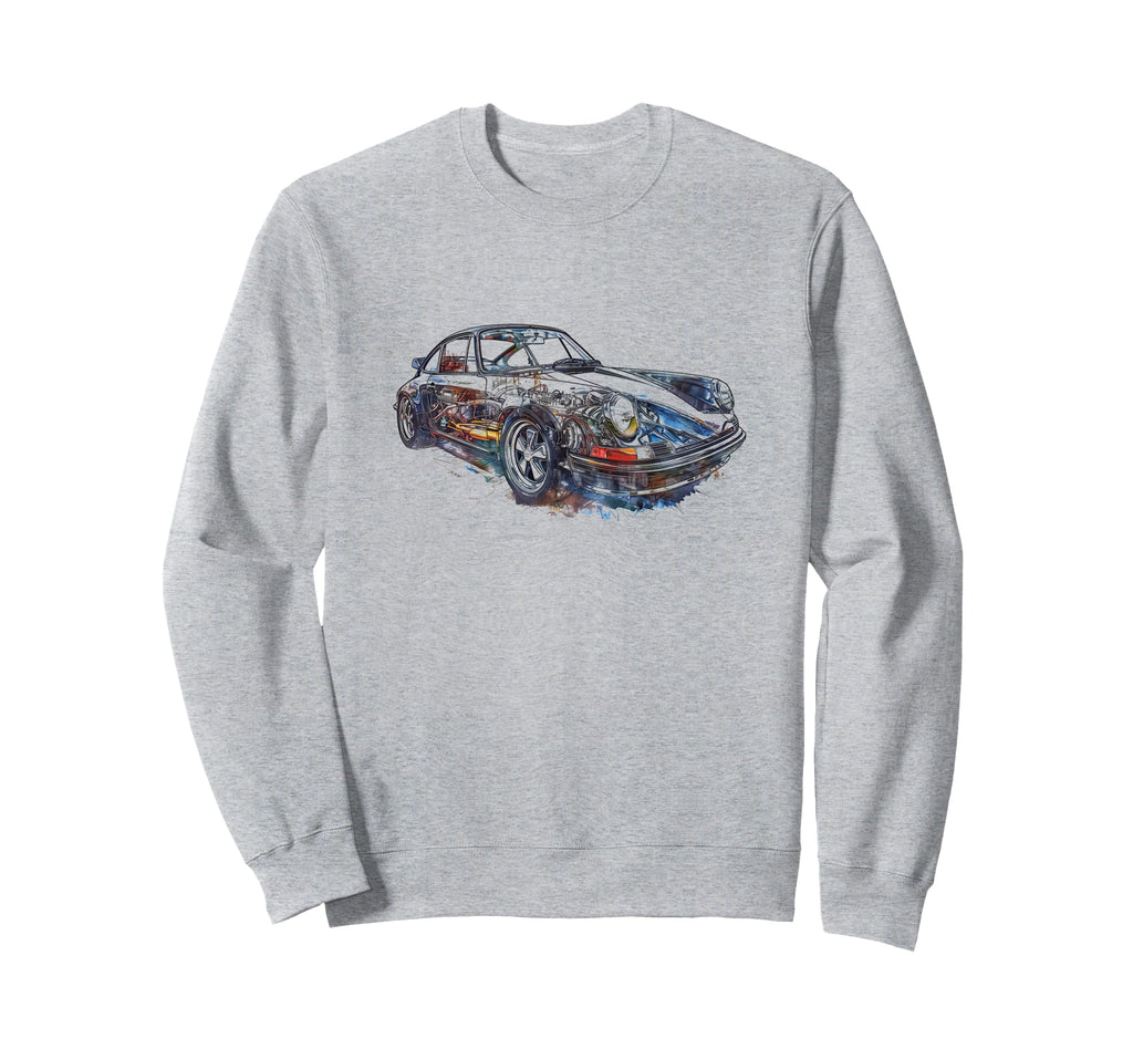 911 Sports Car Sweatshirt - Casual Everyday Wear for Adults - T-Shirt, Sweatshirt, Hoodie