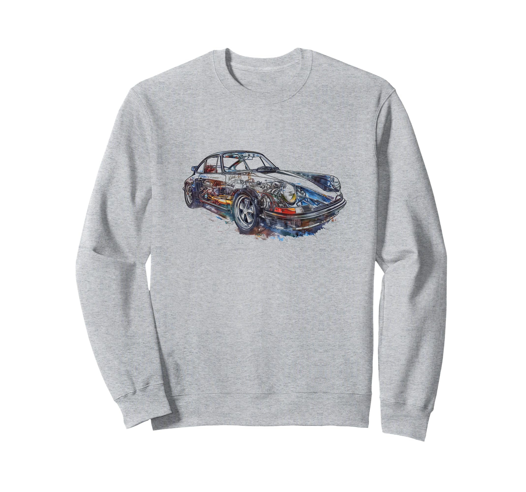 911 Sports Car Sweatshirt - Casual Everyday Wear for Adults - T-Shirt, Sweatshirt, Hoodie