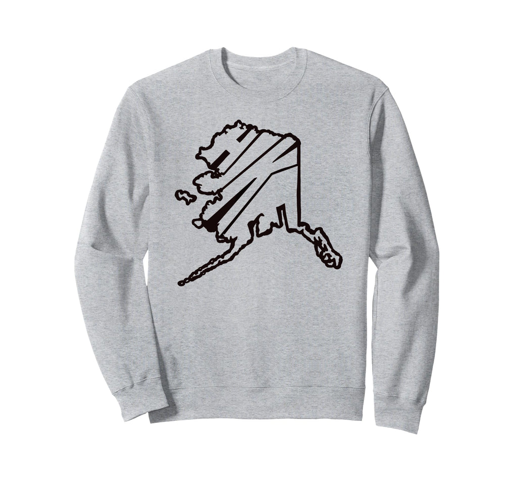Hike Alaska State Outdoor Hiking Sweatshirt - Novelty Apparel Unisex - T-Shirt, Sweatshirt, Hoodie