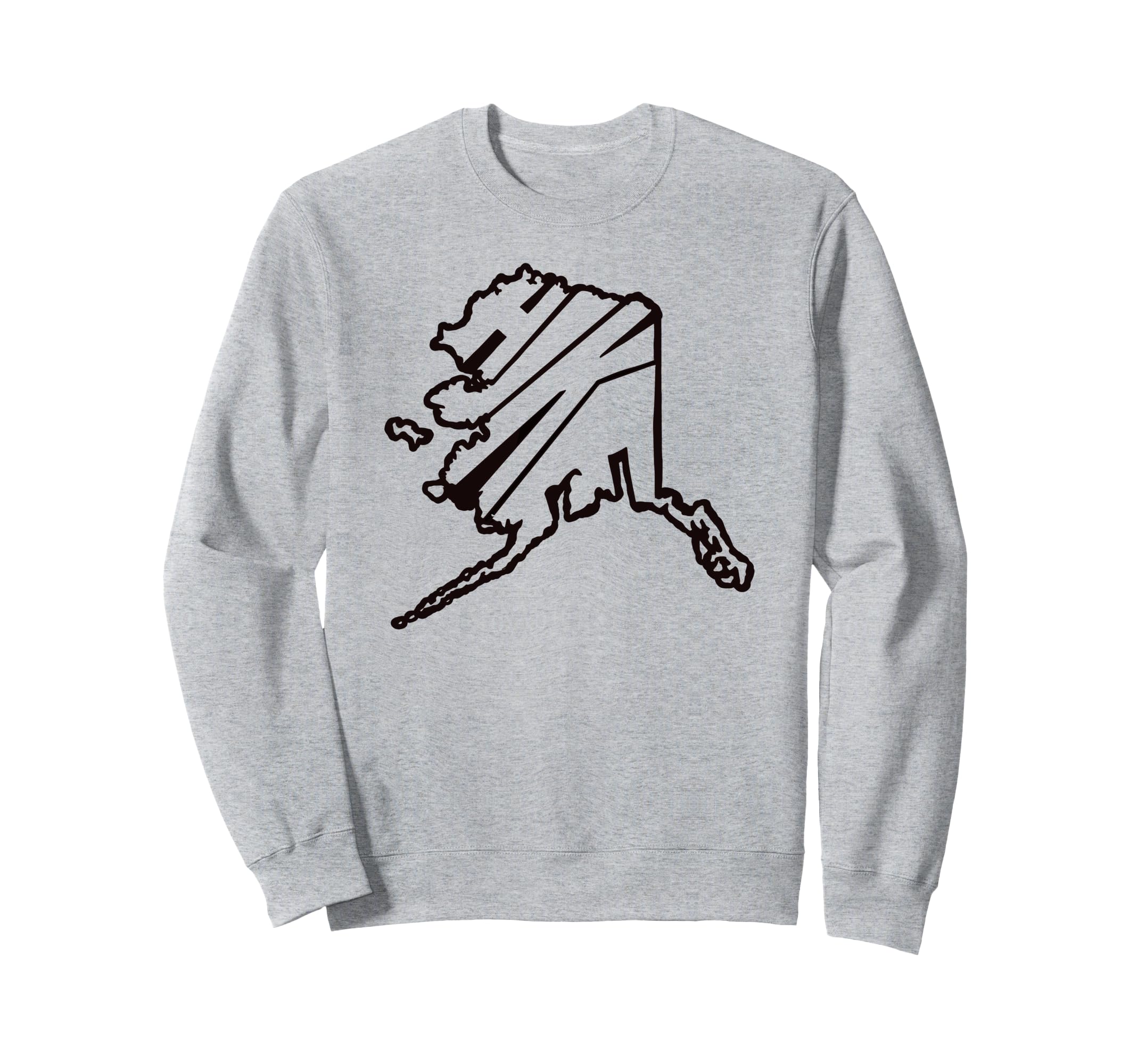 Hike Alaska State Outdoor Hiking Sweatshirt - Novelty Apparel Unisex - T-Shirt, Sweatshirt, Hoodie