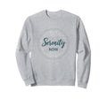 Serenity Now Zen Lotus Mandala Sweatshirt - Novelty Apparel Men Women - T-Shirt, Sweatshirt, Hoodie