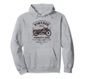Born 1952 Motorcycle Motorbike Riders Hoodie - Streetwear Style Unisex - T-Shirt, Sweatshirt, Hoodie