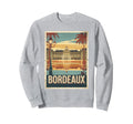 Bordeaux Iconic Cityscape Sweatshirt - Casual Everyday Wear for Adults - T-Shirt, Sweatshirt, Hoodie