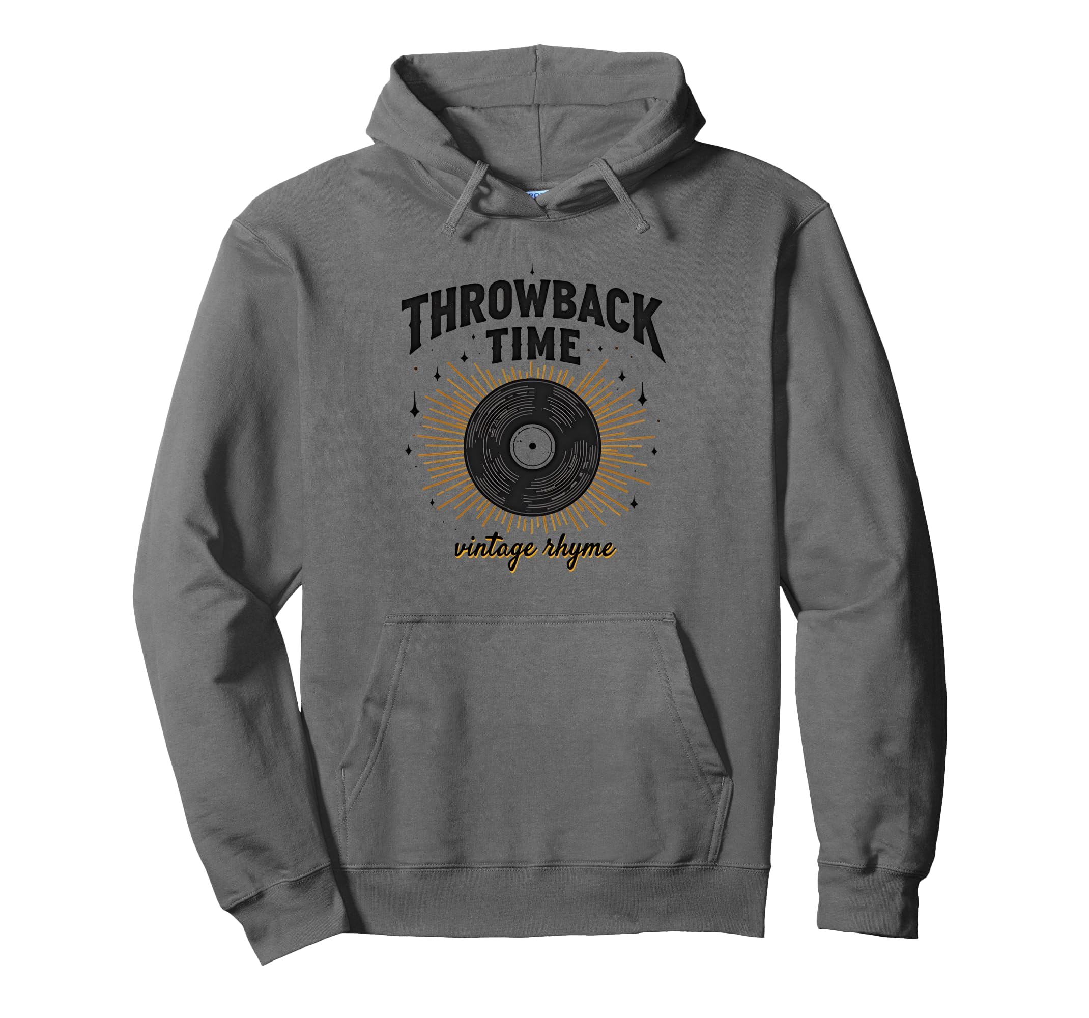 Throwback Time Rhyme Hoodie - Unique Graphic Unisex - T-Shirt, Sweatshirt, Hoodie
