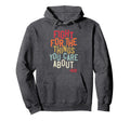 Fight Things You Care About Rgb Notorious Hoodie - Minimalist Print Unisex - T-Shirt, Sweatshirt, Hoodie