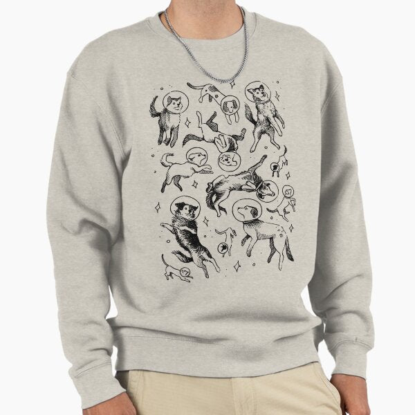 Space dogs - Adult & Kids T-Shirts, Sweatshirts & Hoodies apparel design preview 1
