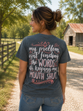 Southern Attitude Preppy Keep My Mouth Shut - Adult & Kids T-Shirts, Sweatshirts & Hoodies apparel design preview 1