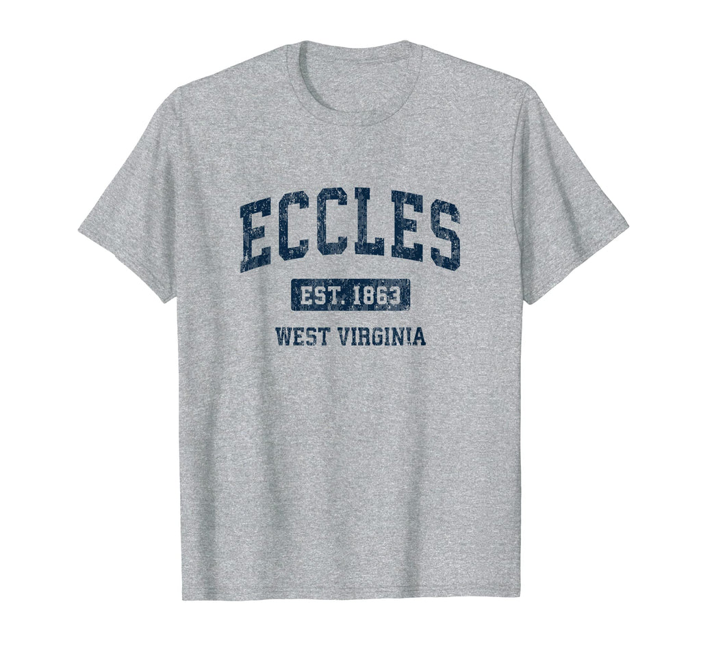 Eccles West Virginia Wv Athletic T-Shirt - Streetwear Style for Adults - T-Shirt, Sweatshirt, Hoodie