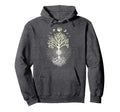 Phases Moon Tree Life Mindfulness Hoodie - Streetwear Style Unisex - T-Shirt, Sweatshirt, Hoodie