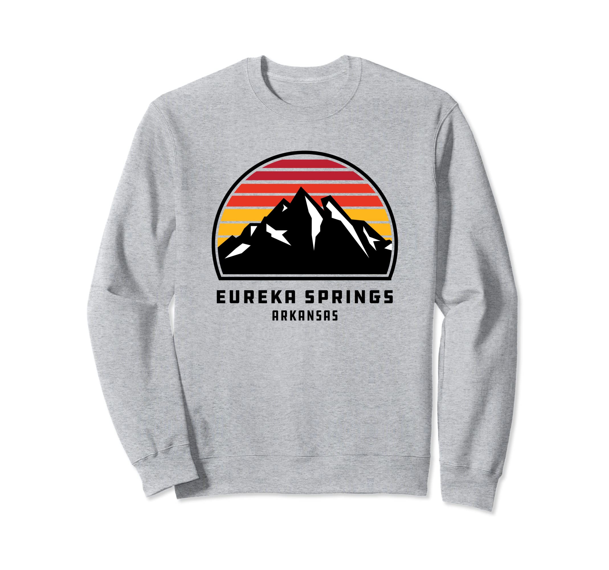 Eureka Springs Arkansas Mountain Sweatshirt - Unique Graphic Men Women - T-Shirt, Sweatshirt, Hoodie