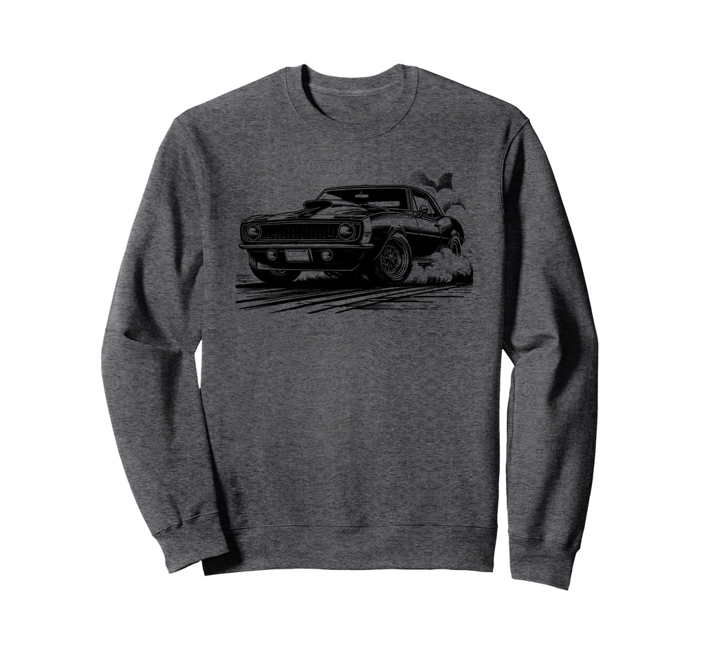 Muscle Car 60S 70S Car Lover Sweatshirt - Casual Everyday Wear for Adults - T-Shirt, Sweatshirt, Hoodie