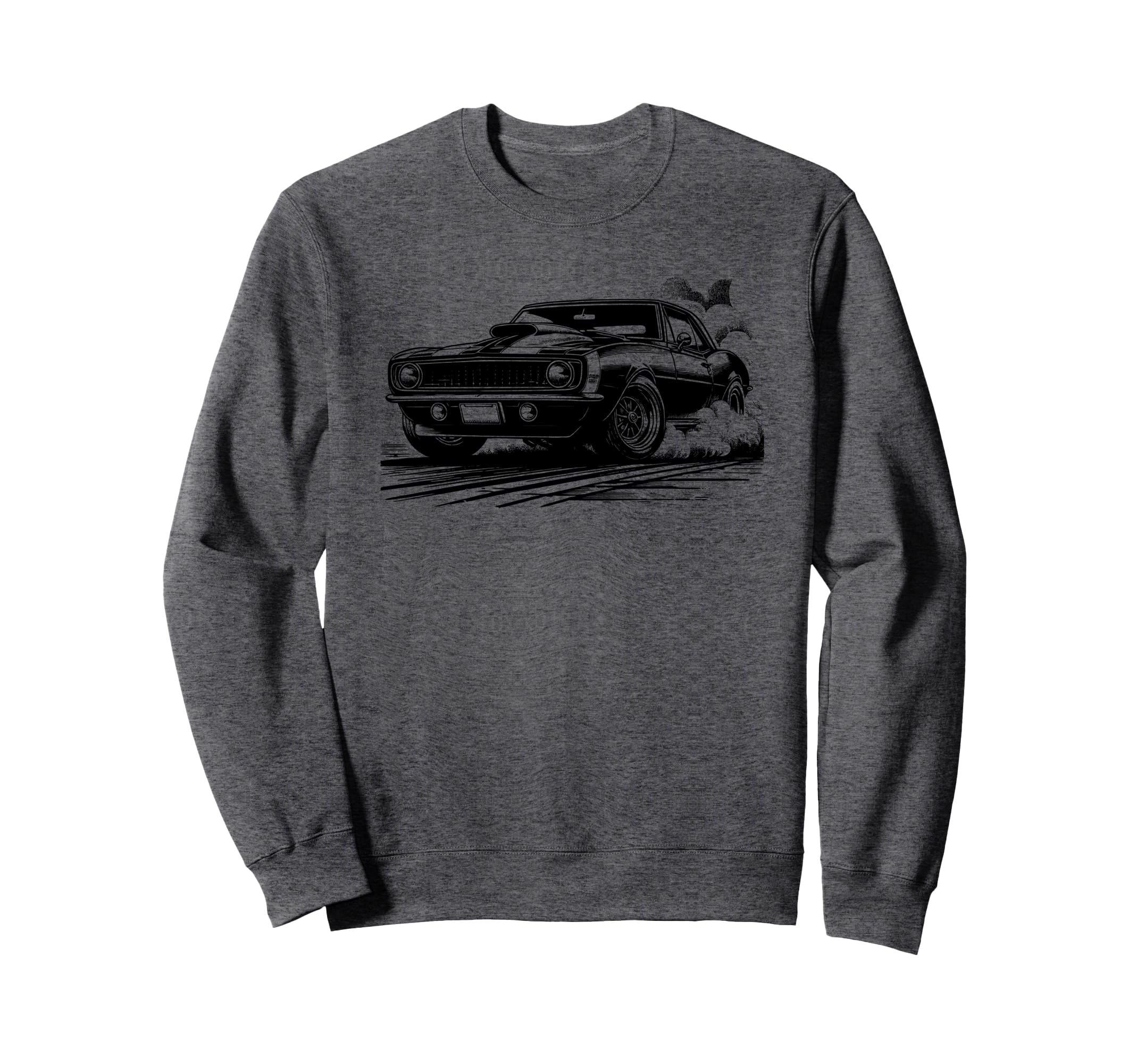 Muscle Car 60S 70S Car Lover Sweatshirt - Casual Everyday Wear for Adults - T-Shirt, Sweatshirt, Hoodie