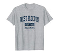 West Blocton Alabama Al Sports T-Shirt - Casual Everyday Wear for Adults - T-Shirt, Sweatshirt, Hoodie