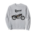 Vincent Rapide Motorcycle T Sweatshirt - Trendy Graphic Men Women - T-Shirt, Sweatshirt, Hoodie