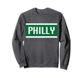 Philly Green Color Blocking Sweatshirt - Custom Art Print Men Women - T-Shirt, Sweatshirt, Hoodie