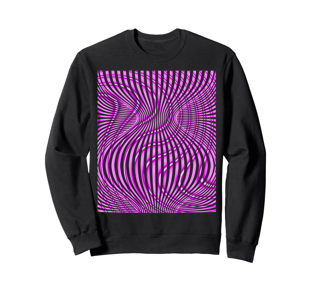 Vaporwave Vortex Synthwave 80S Sweatshirt - Unique Graphic Unisex - T-Shirt, Sweatshirt, Hoodie