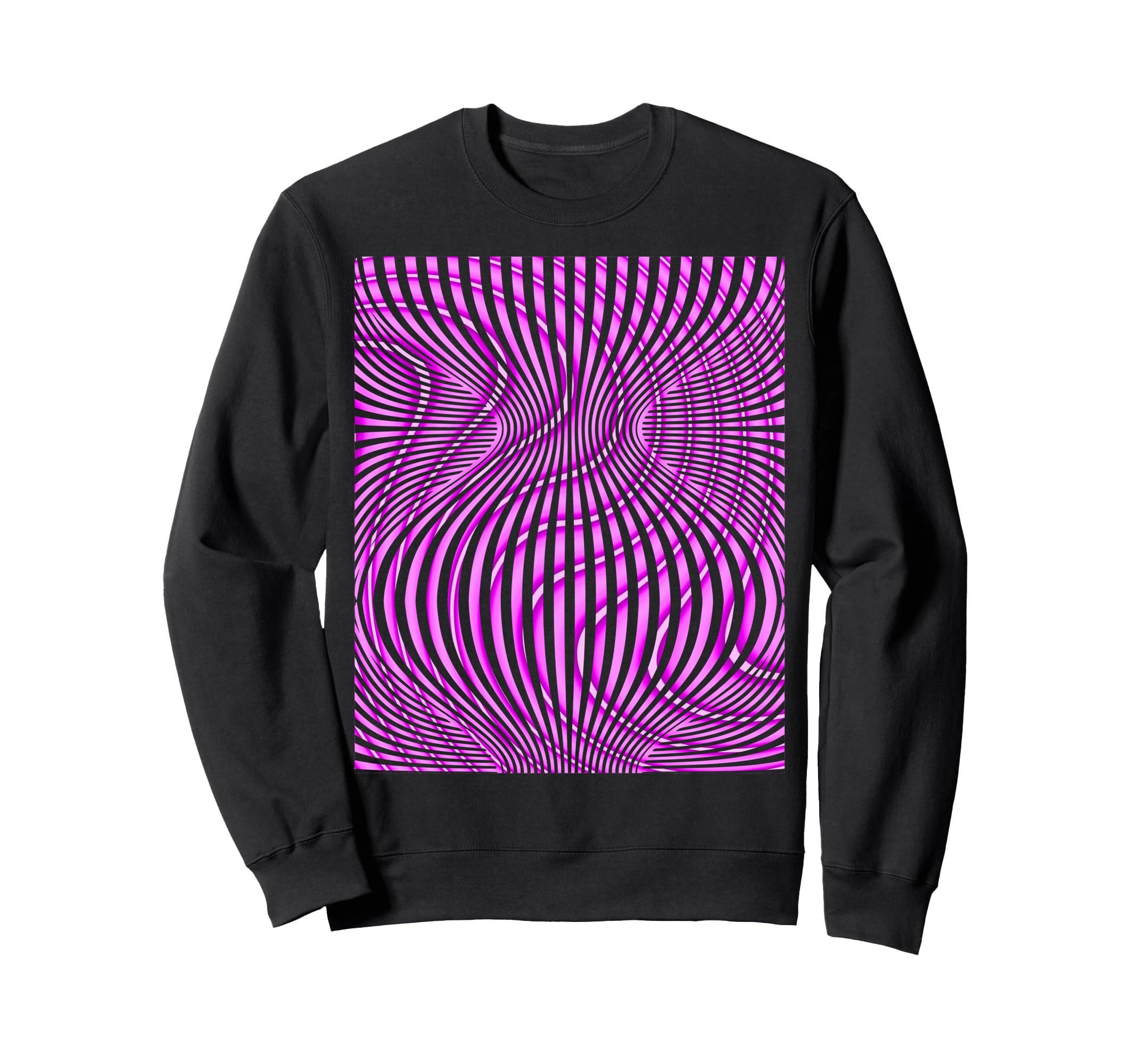 Vaporwave Vortex Synthwave 80S Sweatshirt - Unique Graphic Unisex - T-Shirt, Sweatshirt, Hoodie
