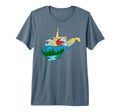 West Virginia Pride Outdoors Nature T-Shirt - Minimalist Print Men Women - T-Shirt, Sweatshirt, Hoodie