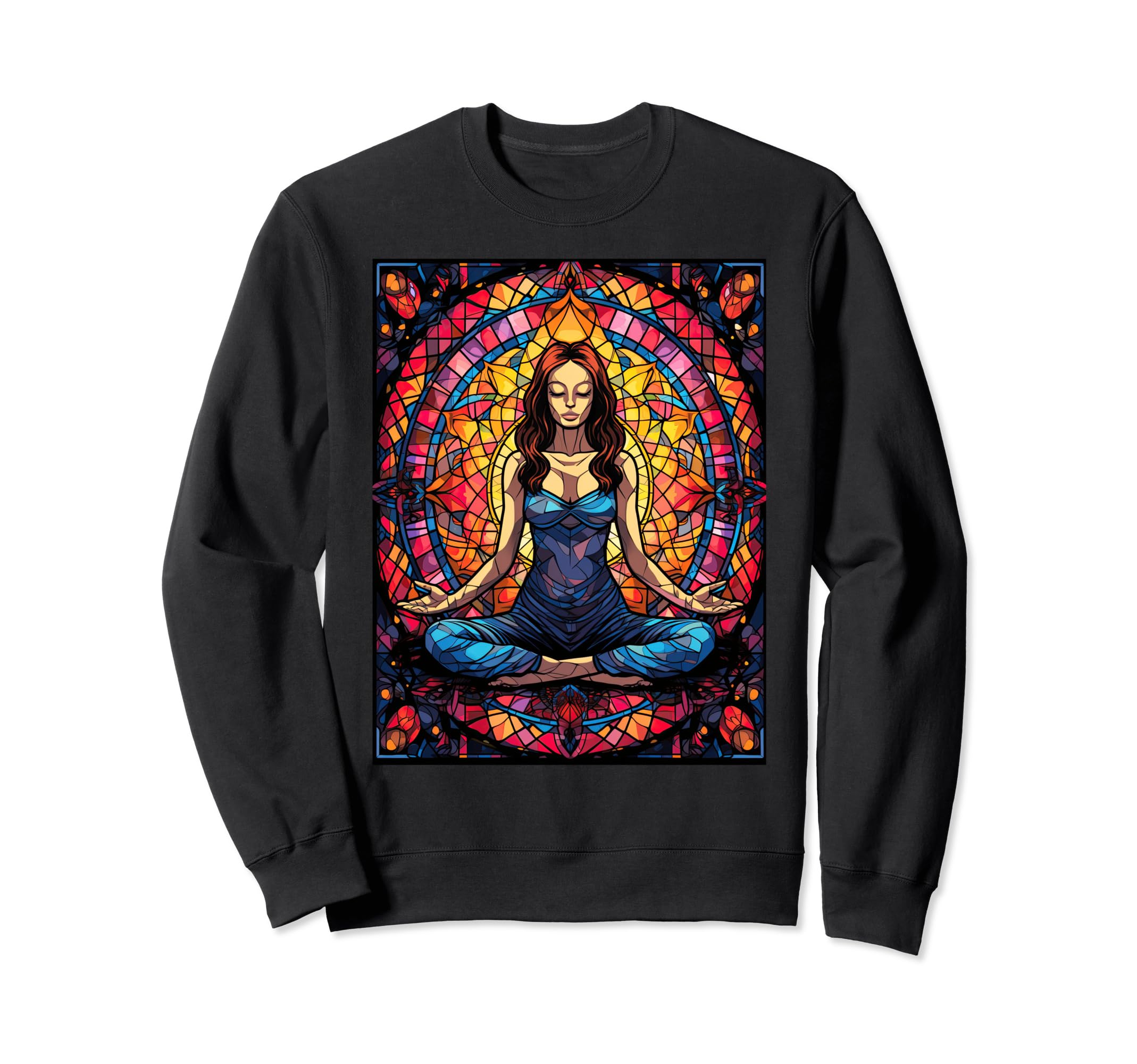 Spiritual Meditation Zen Yoga Sweatshirt - Fun Novelty Design Unisex - T-Shirt, Sweatshirt, Hoodie