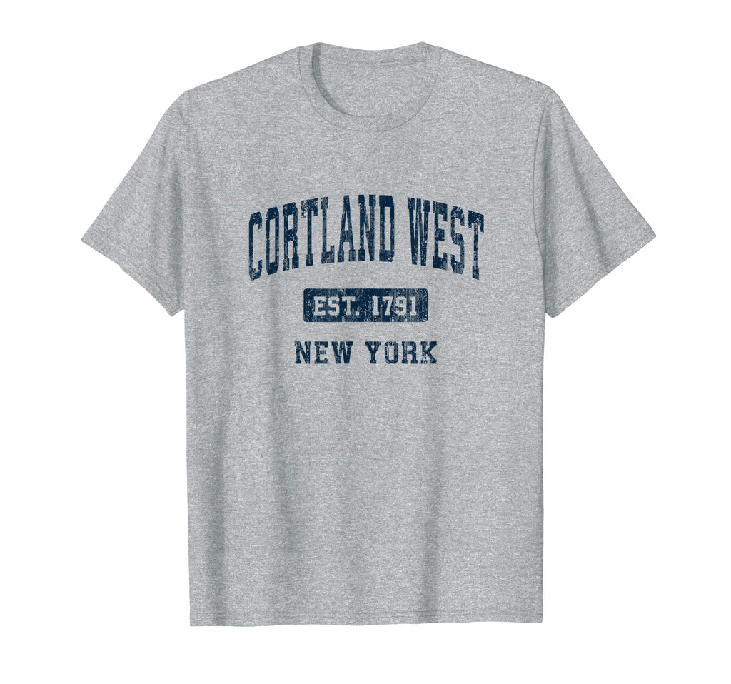 Cortland West New York Ny Athletic Sports T-Shirt - Streetwear Style Unisex - T-Shirt, Sweatshirt, Hoodie