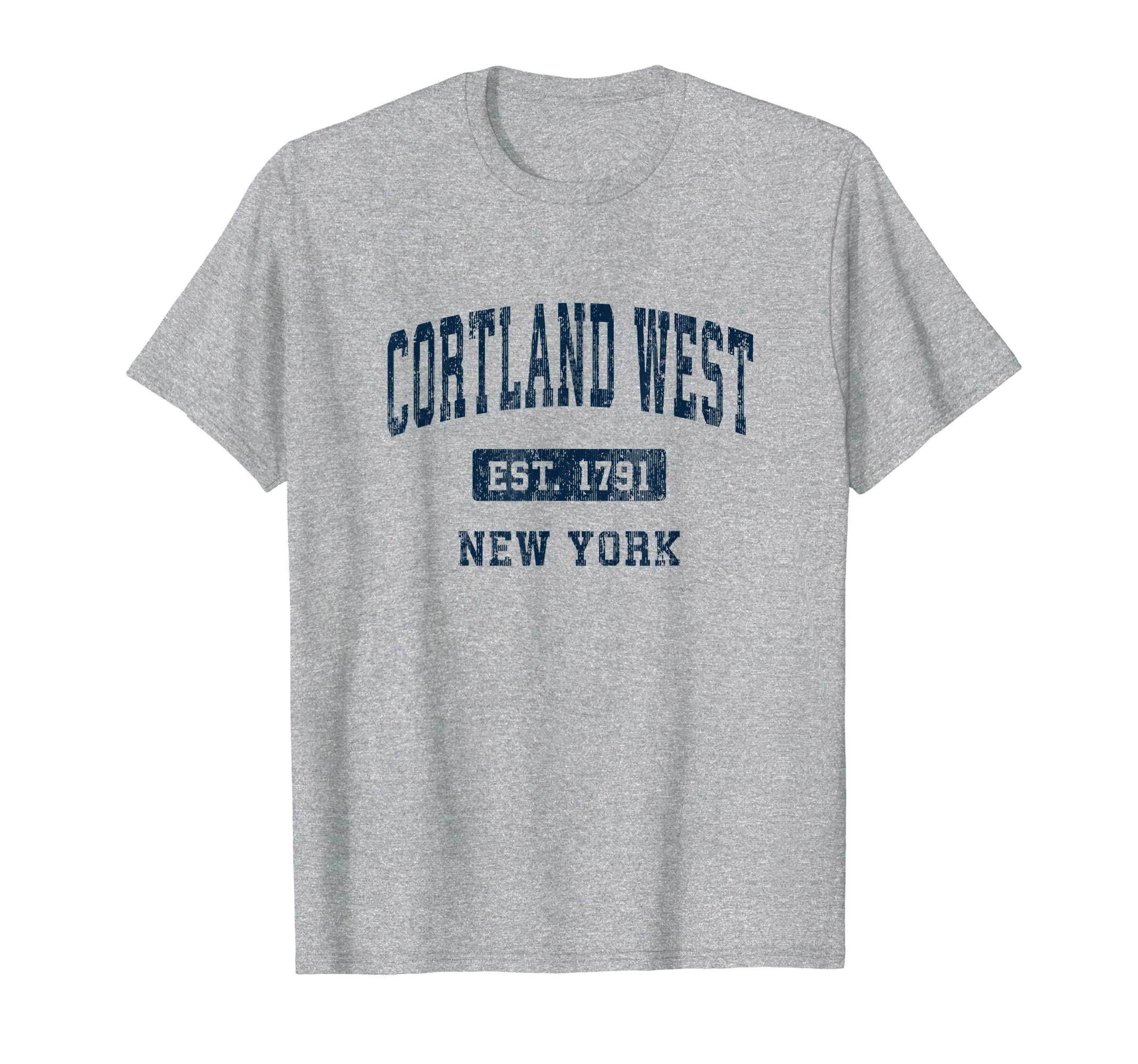 Cortland West New York Ny Athletic Sports T-Shirt - Streetwear Style Unisex - T-Shirt, Sweatshirt, Hoodie