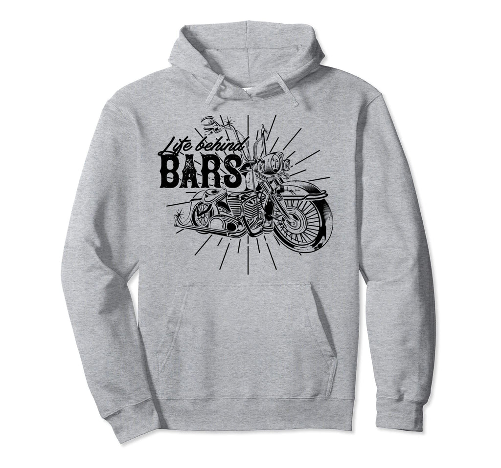 Life Behind Bars Ape Hangers Hoodie - Novelty Apparel for Adults - T-Shirt, Sweatshirt, Hoodie
