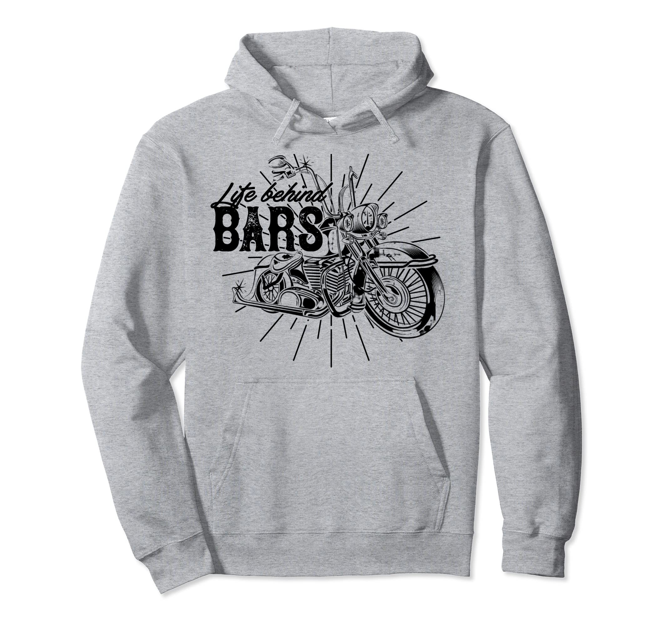 Life Behind Bars Ape Hangers Hoodie - Novelty Apparel for Adults - T-Shirt, Sweatshirt, Hoodie