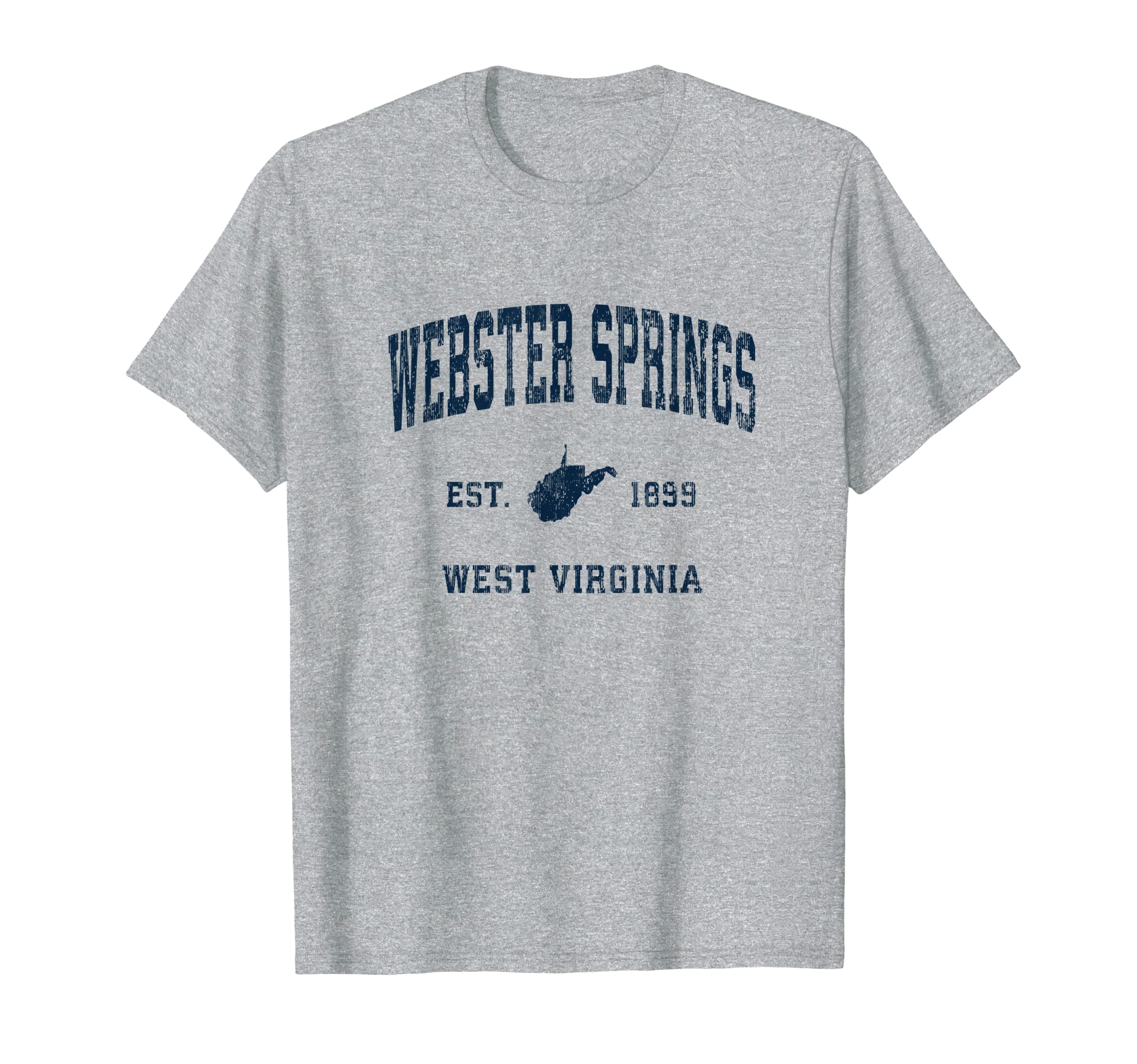 Webster Springs West Virginia Wv T-Shirt - Casual Everyday Wear Men Women - T-Shirt, Sweatshirt, Hoodie