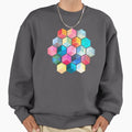 Crystal Bohemian Honeycomb Cubes colorful hexagon - Adult & Kids T-Shirts, Sweatshirts & Hoodies apparel design preview 1