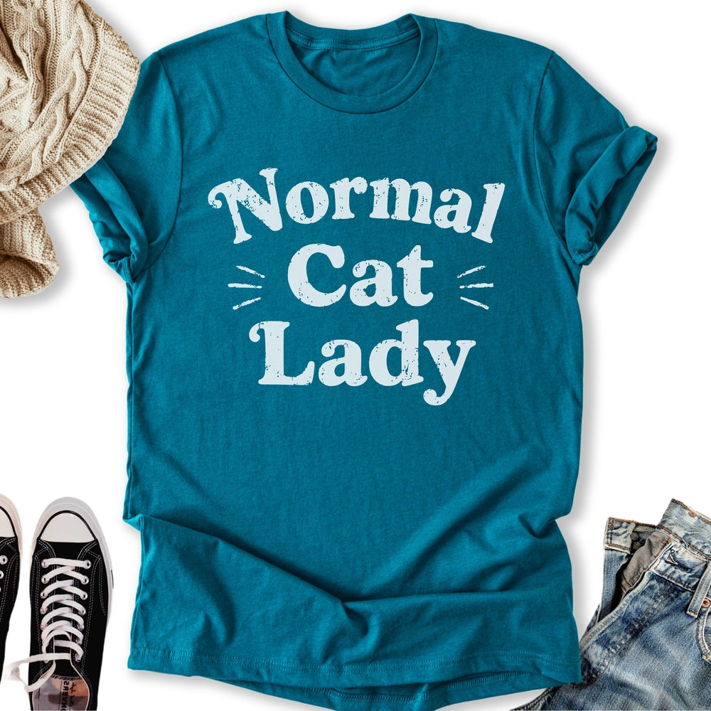 Normal Cat Lady - Adult & Kids T-Shirts, Sweatshirts & Hoodies apparel design preview 2