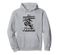 Biker Motorcycle Motorcycle Funny Hoodie - Minimalist Print Unisex - T-Shirt, Sweatshirt, Hoodie