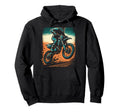 Motocross Motorrad Sport Dirt Biker Hoodie - Minimalist Print for Adults - T-Shirt, Sweatshirt, Hoodie