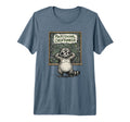 Professional Overthinker Funny Raccoon T-Shirt - Unique Graphic Unisex - T-Shirt, Sweatshirt, Hoodie