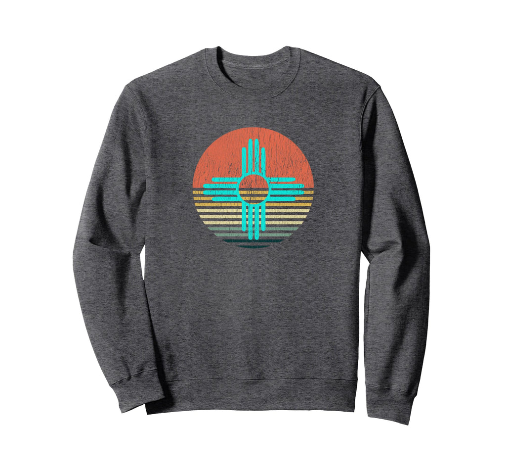 Zia New Mexico Turquoise Symbol Sweatshirt - Casual Everyday Wear Unisex - T-Shirt, Sweatshirt, Hoodie