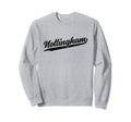 Nottingham England Cursive 1970S Sweatshirt - Aesthetic Graphic for Adults - T-Shirt, Sweatshirt, Hoodie