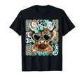Cowhide Leopard Howdy Easter T-Shirt - Aesthetic Graphic Men Women - T-Shirt, Sweatshirt, Hoodie