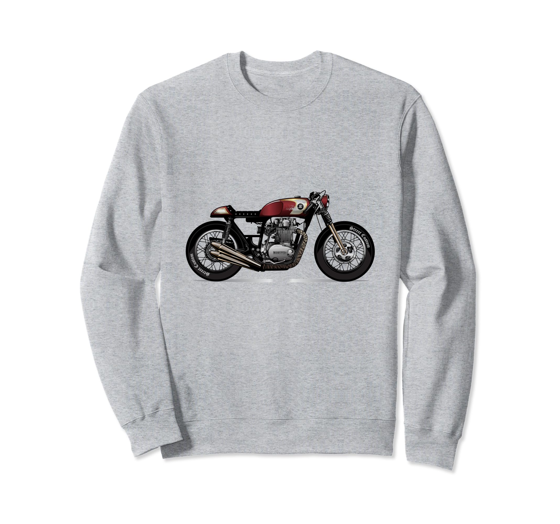 Bike Moto Motorcycle Hoody Biker Sweatshirt - Aesthetic Graphic Men Women - T-Shirt, Sweatshirt, Hoodie