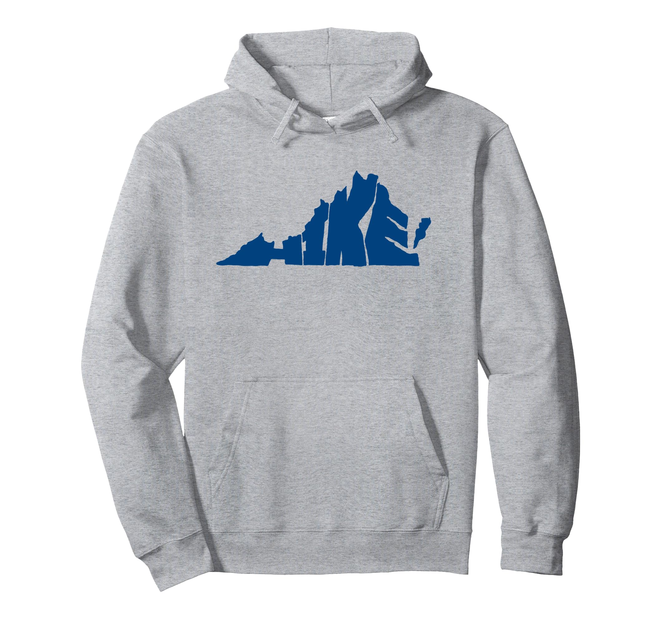 Hike Virginia State Outdoor Hiking Hoodie - Trendy Graphic for Adults - T-Shirt, Sweatshirt, Hoodie