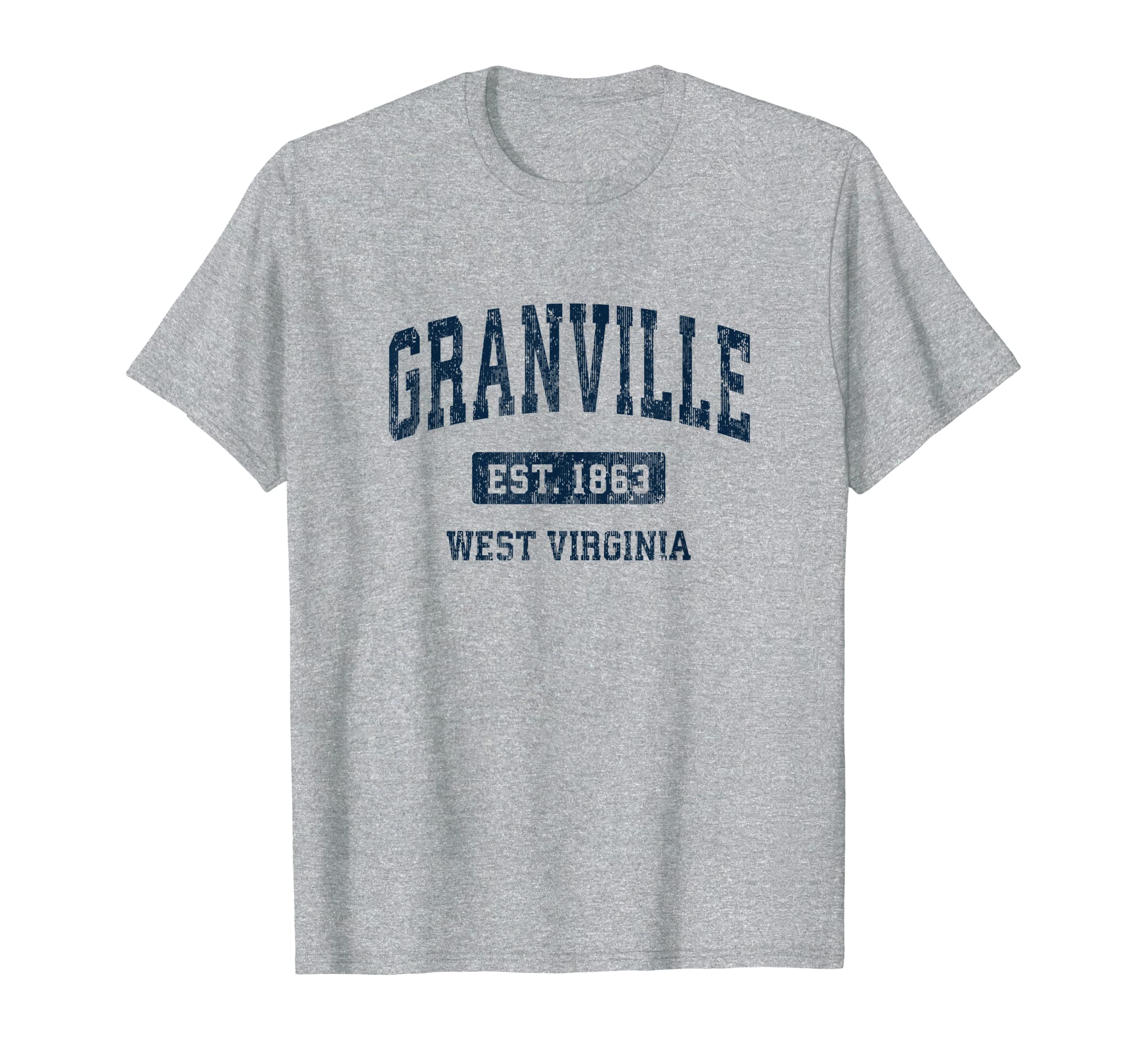 Granville West Virginia Wv Athletic T-Shirt - Aesthetic Graphic Unisex - T-Shirt, Sweatshirt, Hoodie