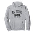 West Deptford New Jersey Nj Sports Black Hoodie - Graphic Print for Adults - T-Shirt, Sweatshirt, Hoodie