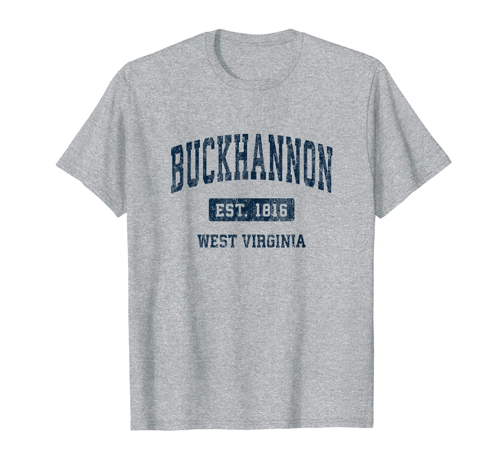 Buckhannon West Virginia Wv Athletic T-Shirt - Unique Graphic for Adults - T-Shirt, Sweatshirt, Hoodie