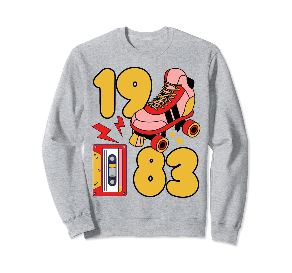 80S Vibes Best 1983 Rap Music Punk Sweatshirt - Aesthetic Graphic Unisex - T-Shirt, Sweatshirt, Hoodie