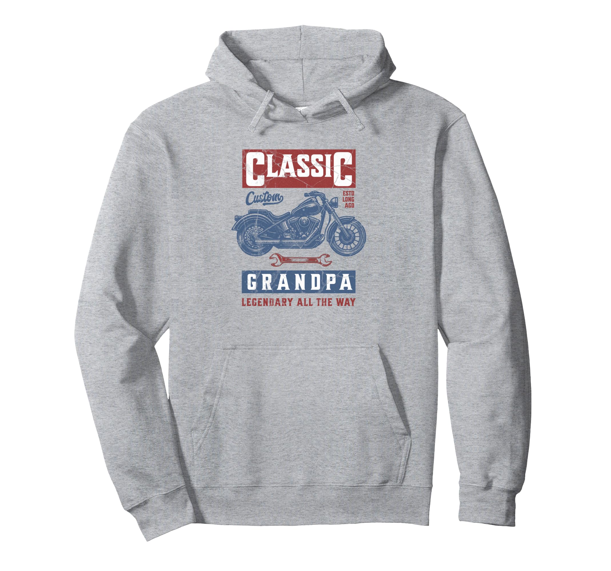 Grandpa Hoodie - Custom Art Print for Adults - T-Shirt, Sweatshirt, Hoodie