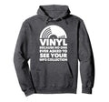 Vinyl Lp Record Vinyl Disc Hoodie - Graphic Print for Adults - T-Shirt, Sweatshirt, Hoodie