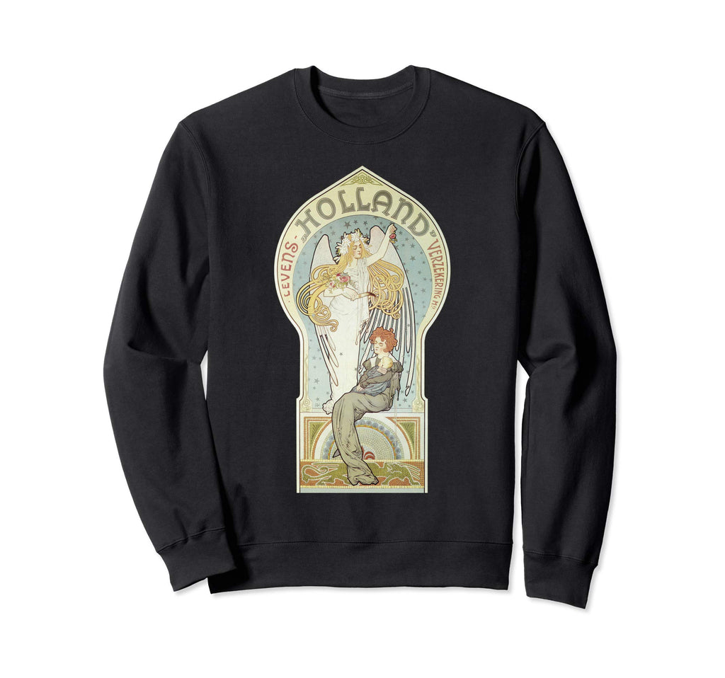 Art Nouveau Holland Levens Verzekering Sweatshirt - Novelty Apparel Unisex - T-Shirt, Sweatshirt, Hoodie