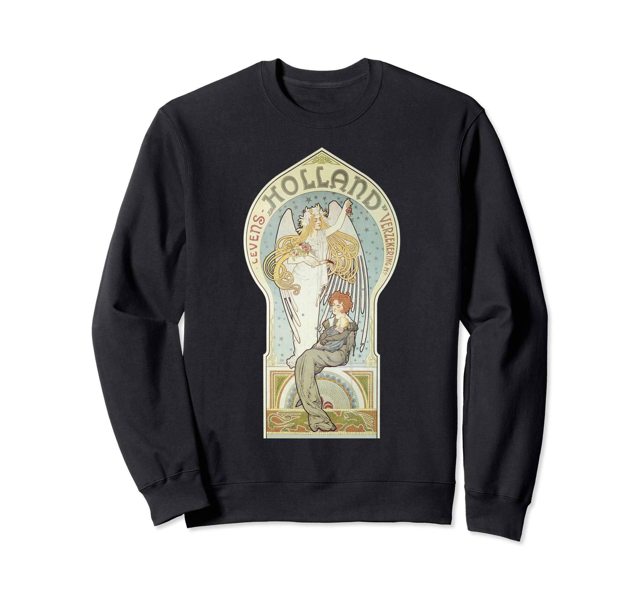 Art Nouveau Holland Levens Verzekering Sweatshirt - Novelty Apparel Unisex - T-Shirt, Sweatshirt, Hoodie