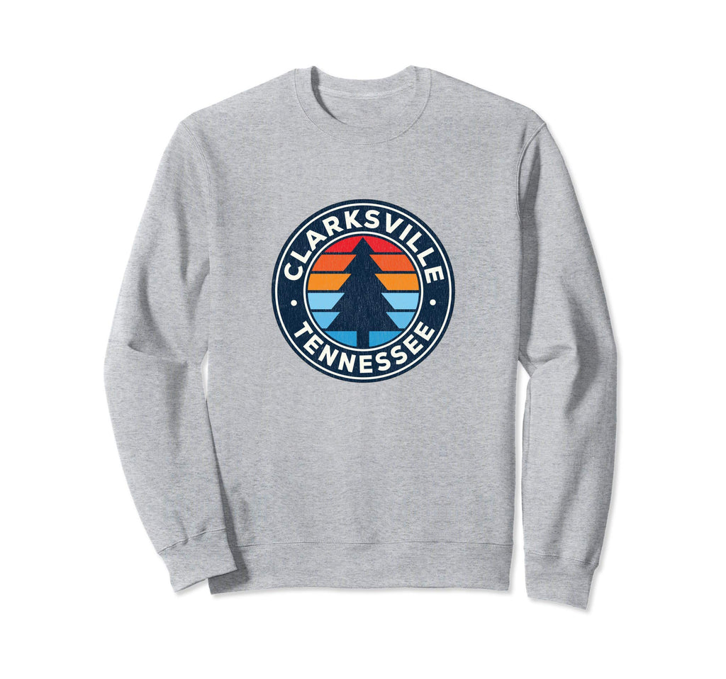 Clarksville Tennessee Tn 70S Sweatshirt - Trendy Graphic Unisex - T-Shirt, Sweatshirt, Hoodie