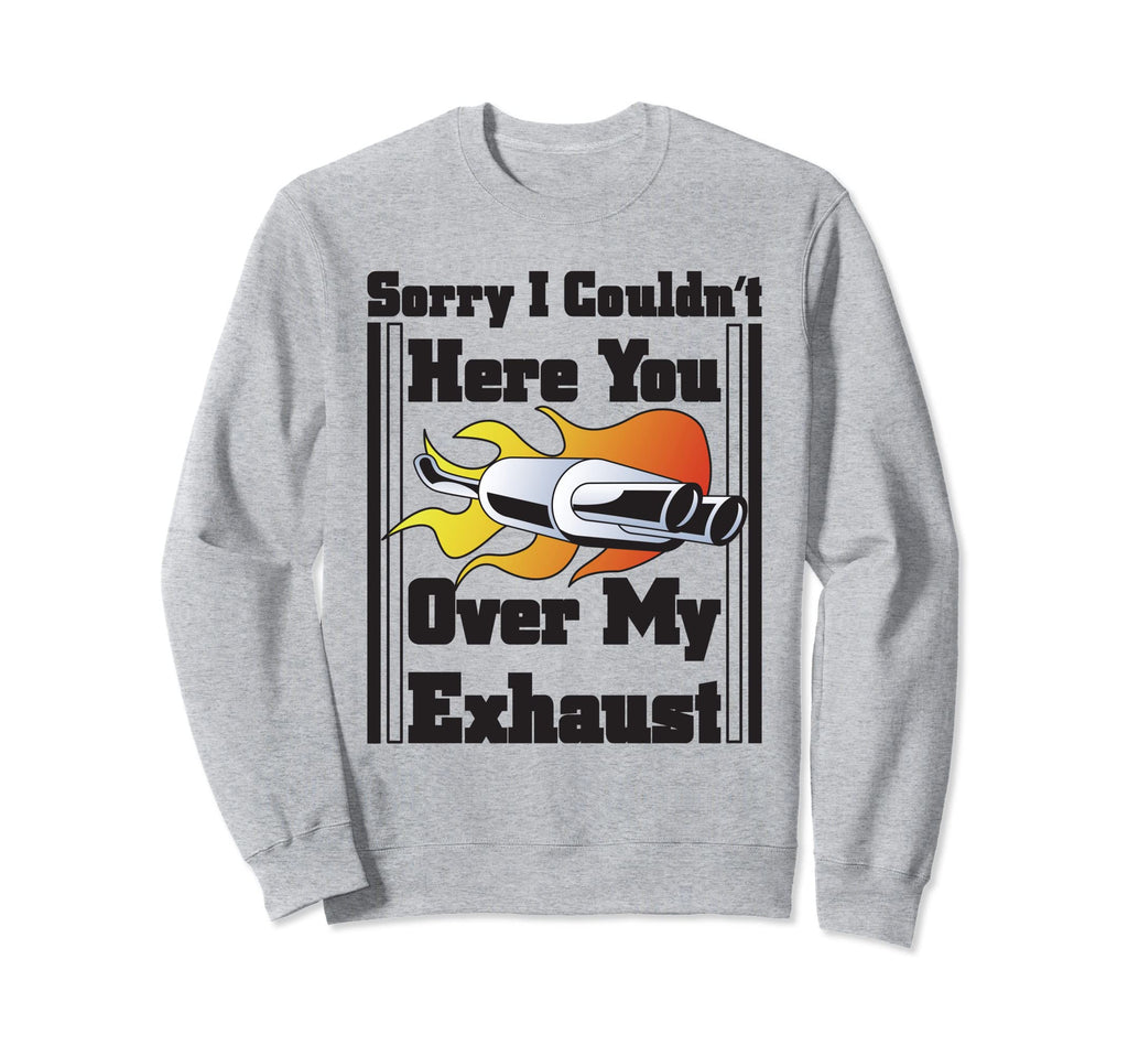Funny Muscle Car Guy Hot Rod Sweatshirt - Fun Novelty Design Men Women - T-Shirt, Sweatshirt, Hoodie